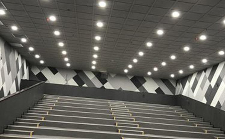 江蘇蘇州（zhōu）電影院聚酯纖維吸（xī）音板工程