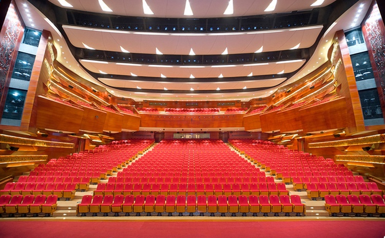 四川廣安音樂廳防火吸音板聲學工程-1 四川廣安音樂廳防火吸音板聲(shēng)學工程-1