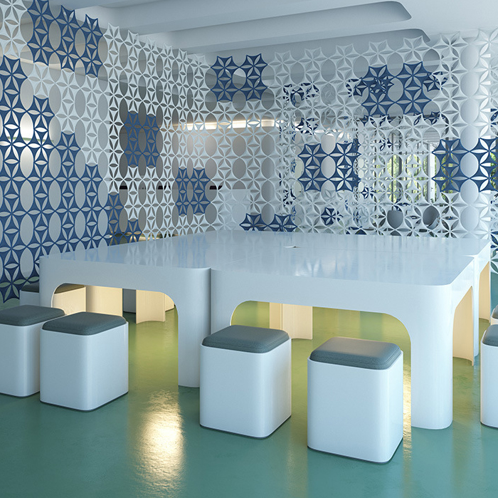 3D聚酯纖維吸音（yīn）板-1