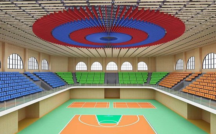 湖(hú)北鹹(xián)寧學校體(tǐ)育(yù)館-1 湖北鹹寧學(xué)校體(tǐ)育館-1