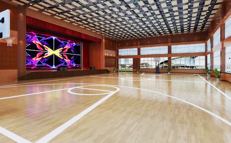 廣西來賓體育館室內籃球館吸（xī）聲板聲學工程